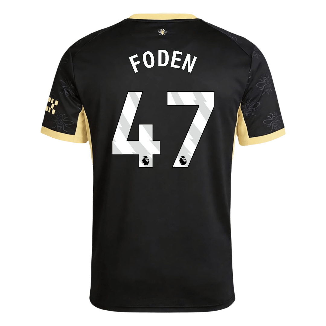 FODEN #47 Manchester City Fora Camisa 2026/27 Preto