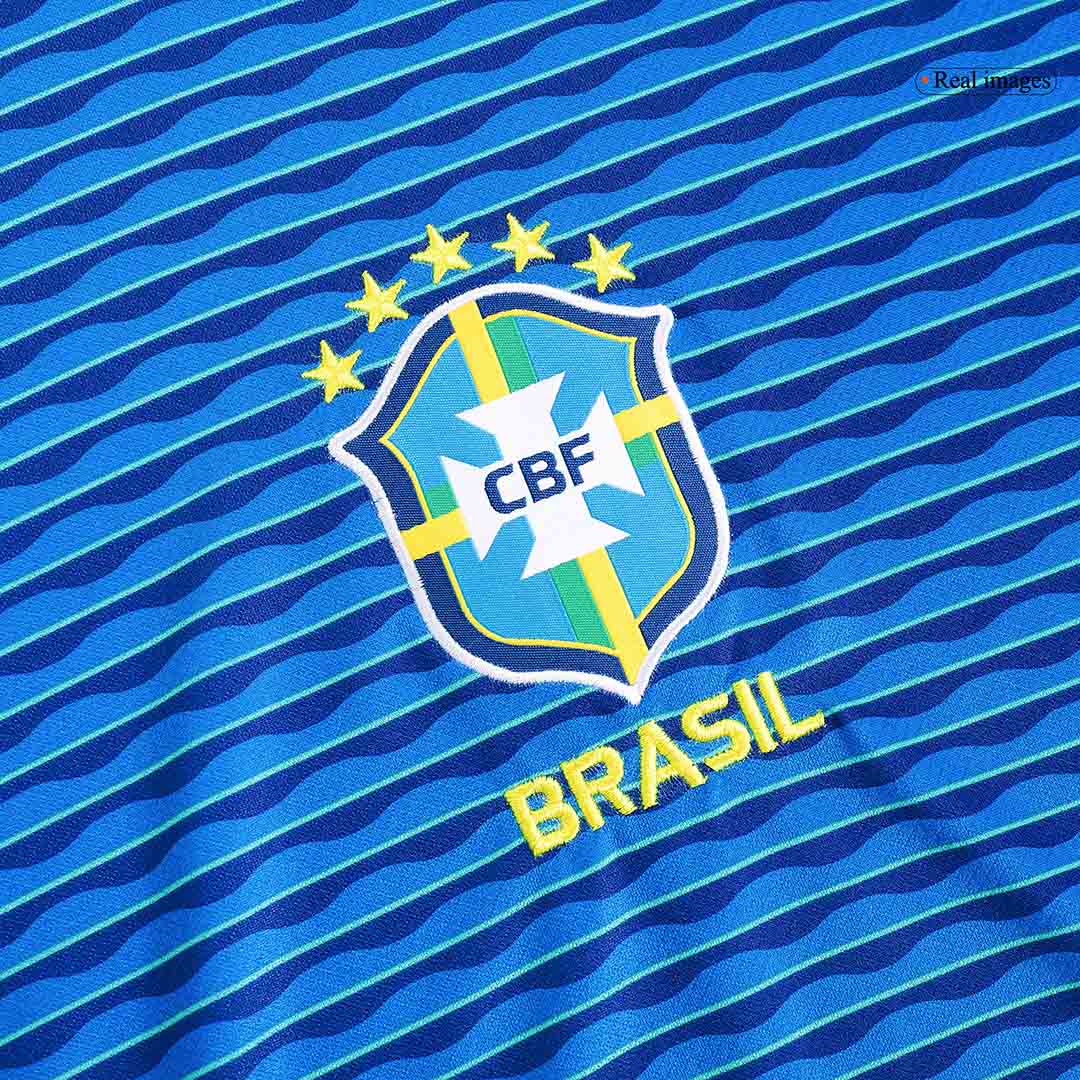 Camisola de futebol do Brasil fora de casa personalizada 2024