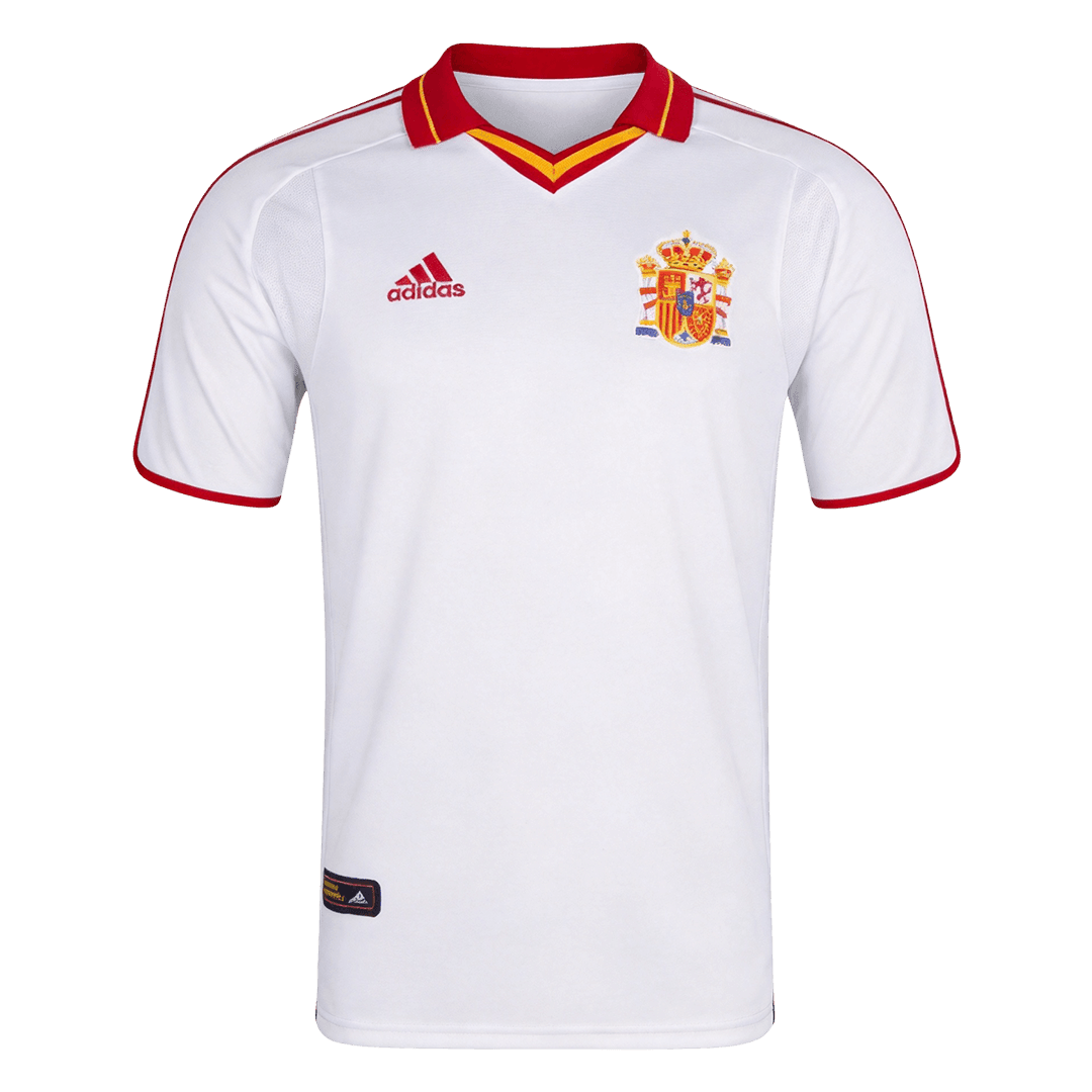 Retrô Spain Fora Camisa 2000 Branco