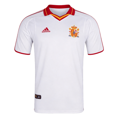 Retrô Spain Fora Camisa 2000 Branco