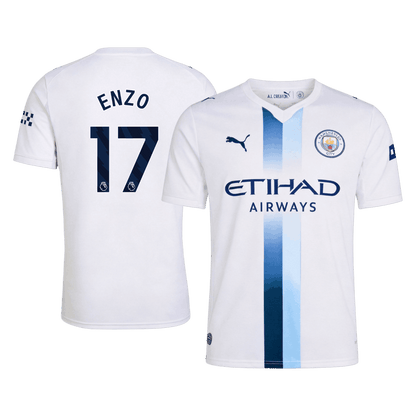 ENZO #17 Manchester City Terceira Camisa 2026/27 Branco