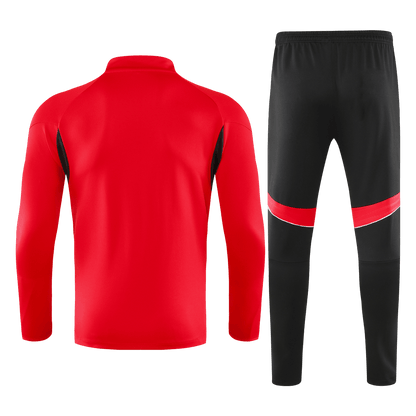 Arsenal Infantil Zíper Moletom Conjunto (Top+Pants) 
 2025/26 Vermelho