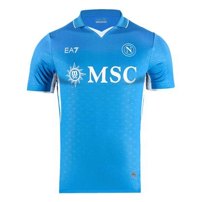Camiseta de fútbol local auténtica del Napoli 2024/25