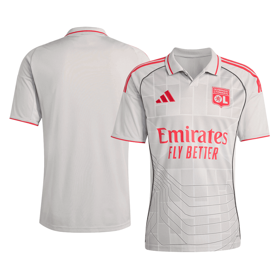 Olympique Lyonnais Terceira Camisa 2025/26 Branco
