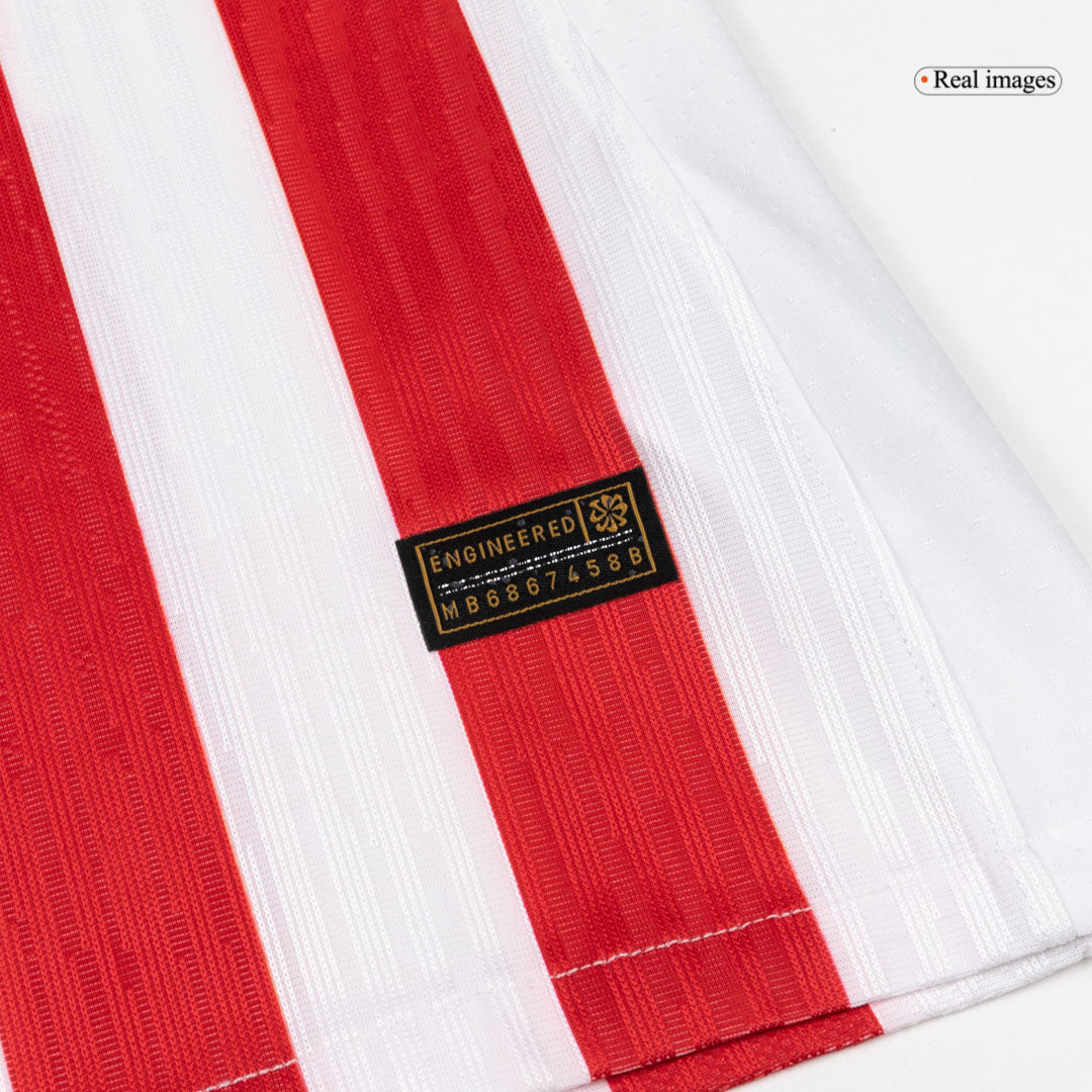 Versão do Jogador SØRLOTH #9 Atletico Madrid Casa Futebol Camisas 2025/26