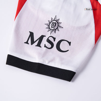 Autêntico FOFANA #19 AC Milan Fora Futebol Camisas 2025/26 Branco