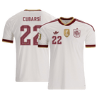 CUBARSÍ #22 Spain Fora Copa do Mundo Camisa 2026 Branco
