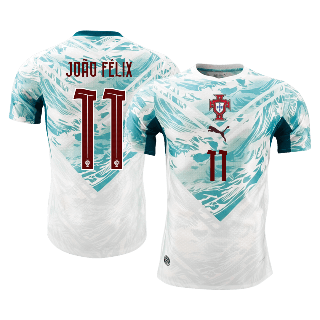 Versão do Jogador JOÃO FÉLIX #11 Portugal Fora Copa do Mundo Futebol Camisas 2026