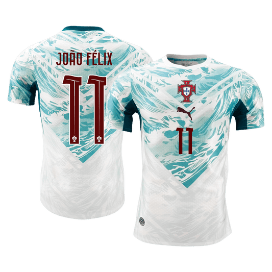 Versão do Jogador JOÃO FÉLIX #11 Portugal Fora Copa do Mundo Futebol Camisas 2026