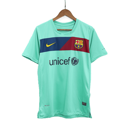 Camisola de futebol retro MESSI #10 Barcelona 2010/11