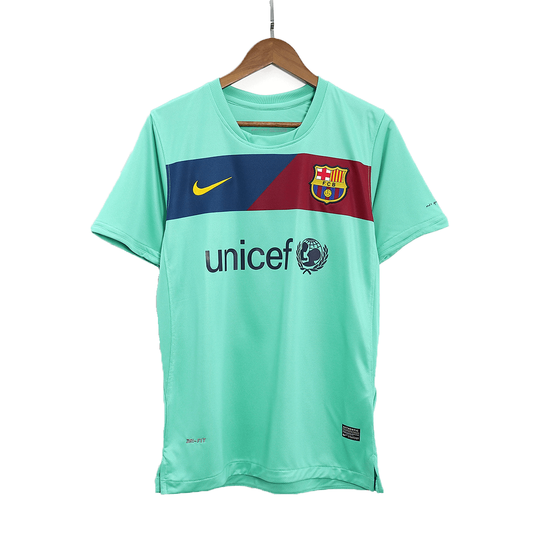 Camisola de futebol retro XAVI #6 Barcelona 2010/11