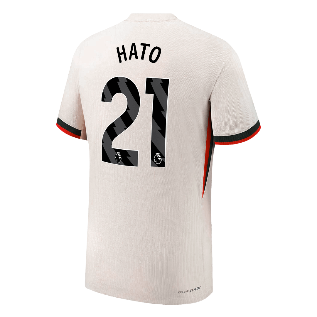 Autêntico HATO #21 Chelsea Fora Futebol Camisas 2025/26 Branco
