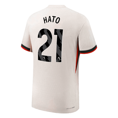 Autêntico HATO #21 Chelsea Fora Futebol Camisas 2025/26 Branco