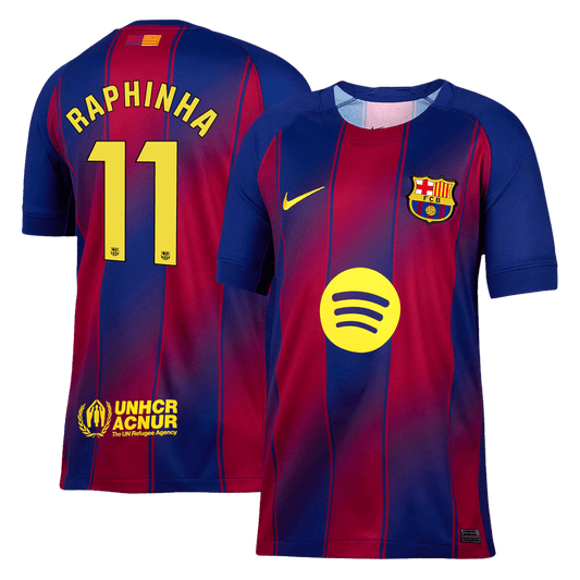 RAPHINHA #11 Barcelona Casa Camisola 2025/26