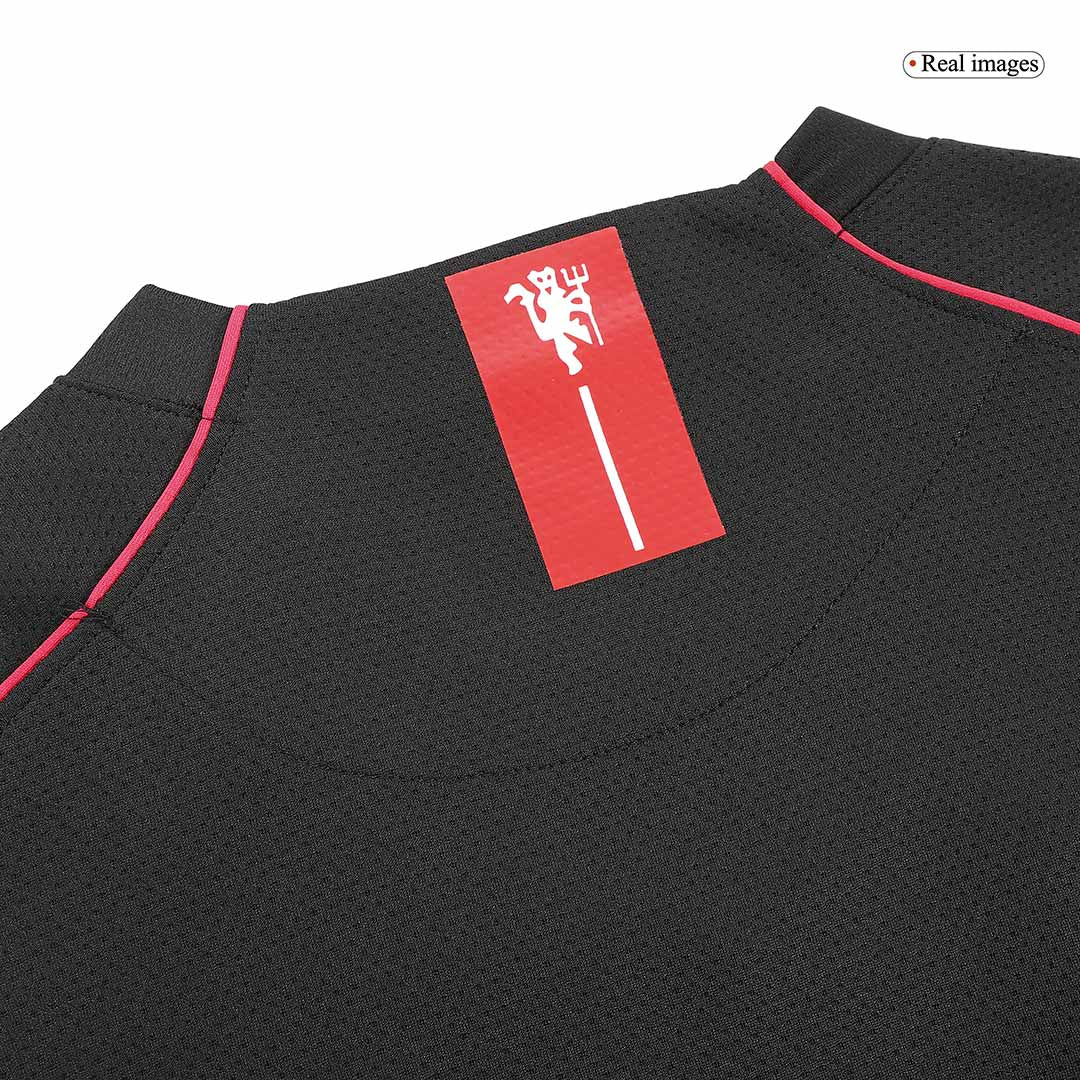 Camisola Retro do Manchester United RONALDO #7 Fora de Casa Camisola de Futebol 2007/08