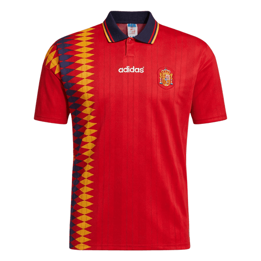Retrô Spain Casa Camisa 1994 Vermelho