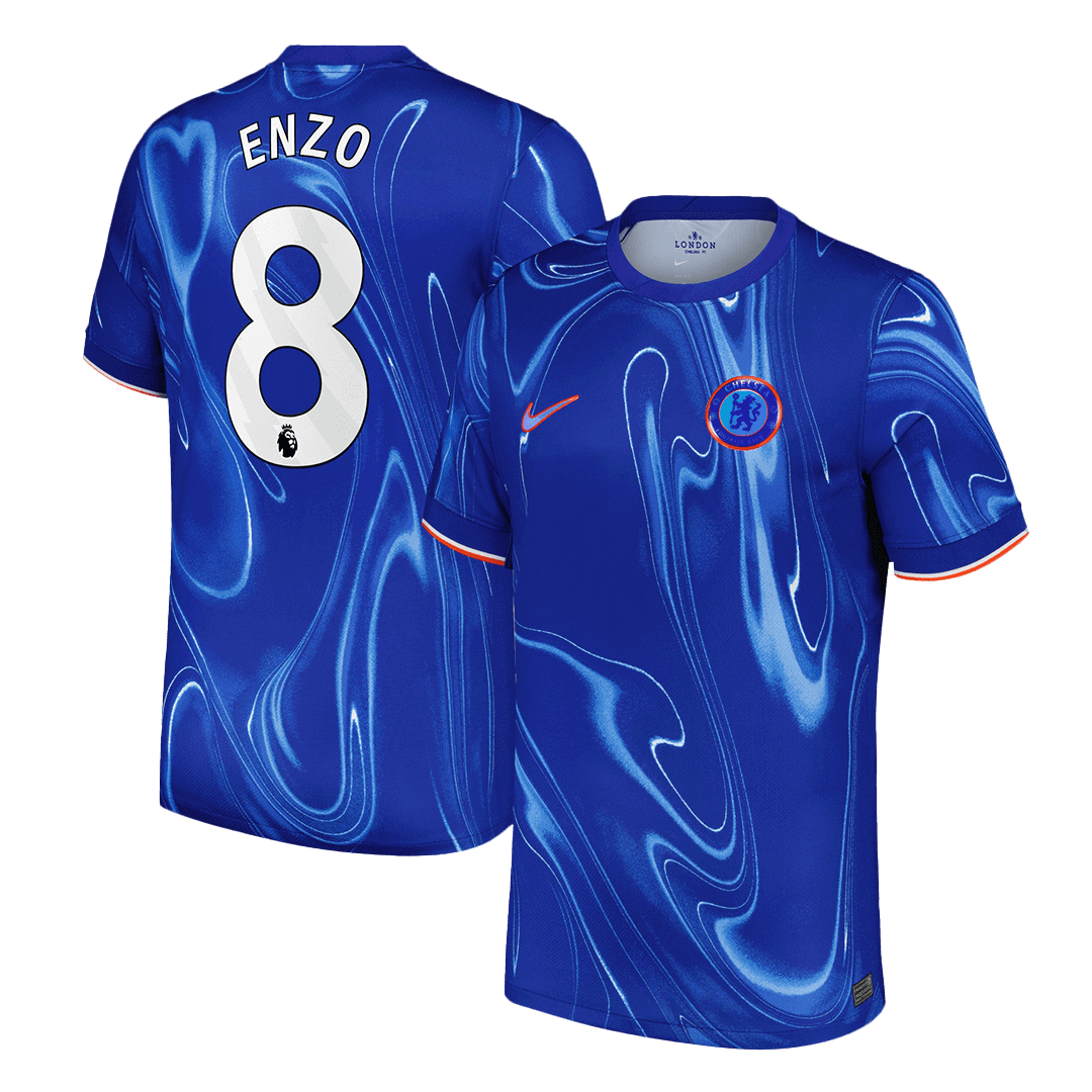 ENZO #8 Chelsea Home Football Shirt 2024/25 Football Kit UK