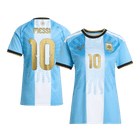 Mulheres MESSI #10 Argentina Camisa 2026