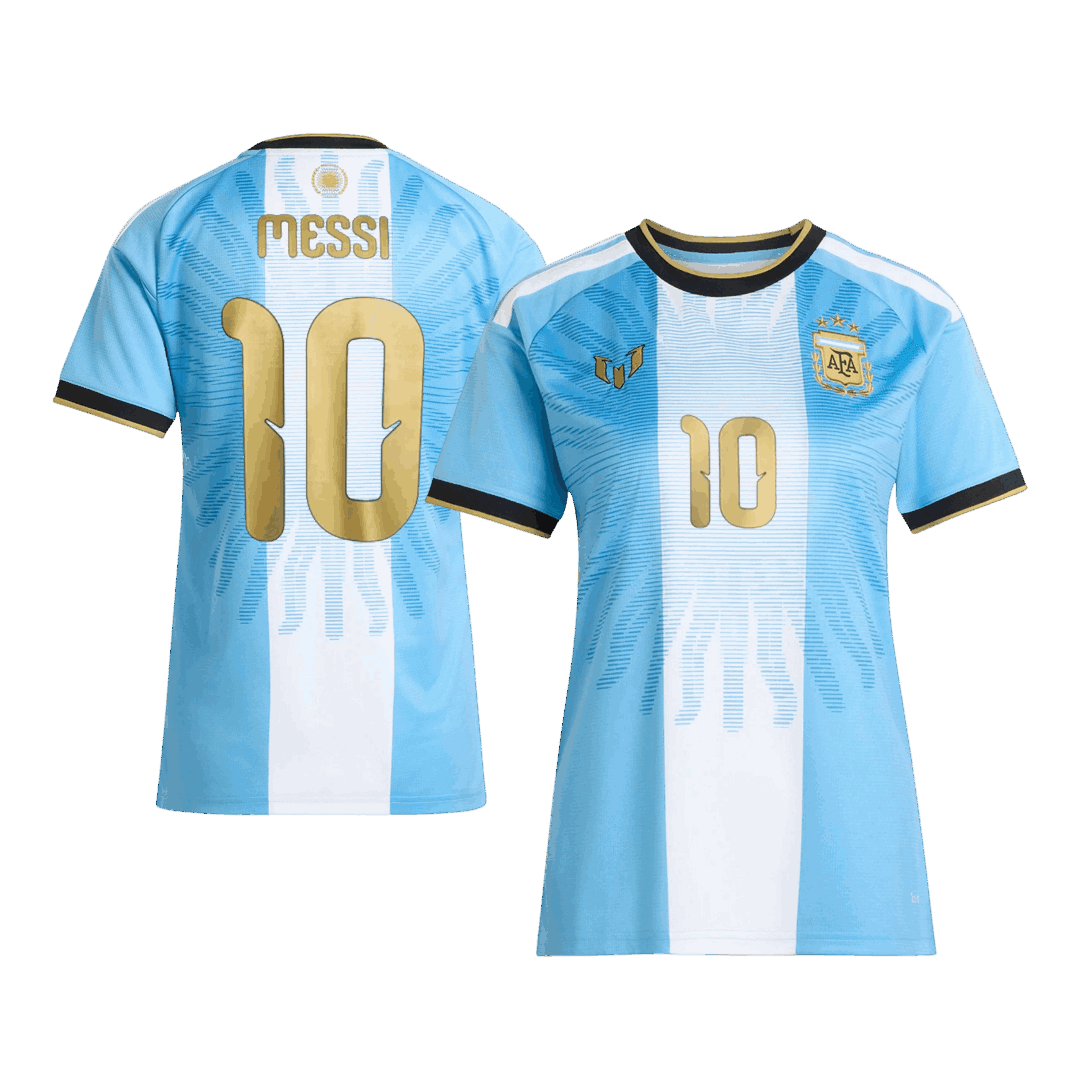 Mulheres MESSI #10 Argentina Camisa 2026