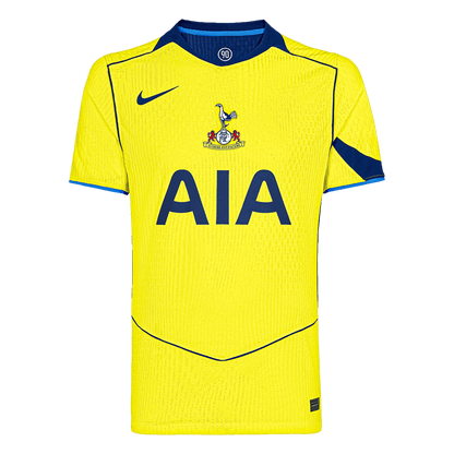 Jogador Tottenham Hotspur Fora Terceira Futebol Camisas 2025/26 Amarelo