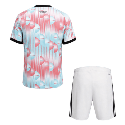 Belgium Fora Copa do Mundo Camisa Conjunto(Camisa+Calções) 2026 - camisola de futebol para adeptos em - imagem 6