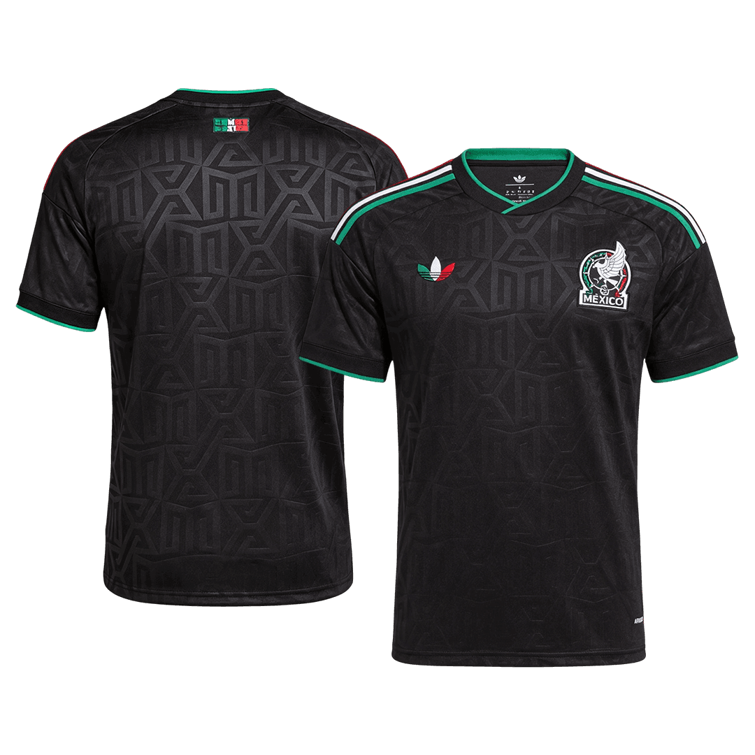 Mexico Terceira Copa do Mundo Camisa 2026 Preto - camisola de futebol para adeptos em - imagem 2