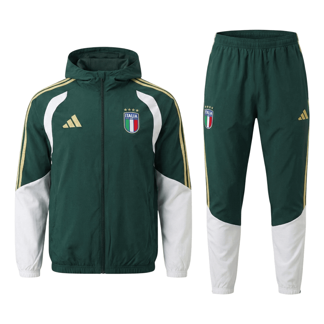 Italy Treino Conjunto (Top+Calças) 2026 Verde camisola de futebol