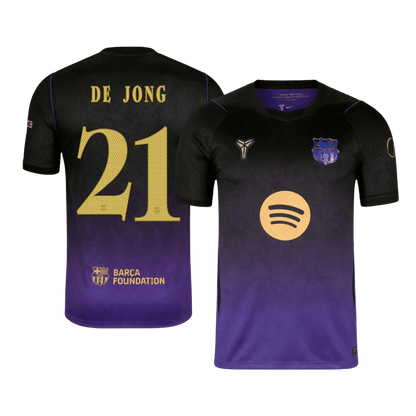 F. DE JONG #21 Barcelona Fora Camisa 2026/27 UCL