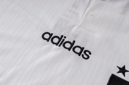Retrô Alemanha Casa Camisa 1996 Branco