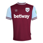 Camiseta de fútbol roja del West Ham United 2024/25
