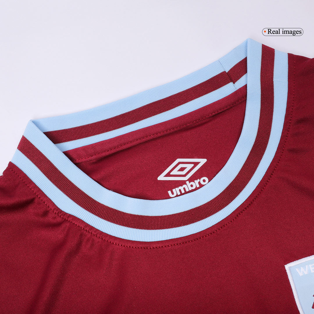 West Ham United Home Football Shirt 2024/25 Red Football Kit UK