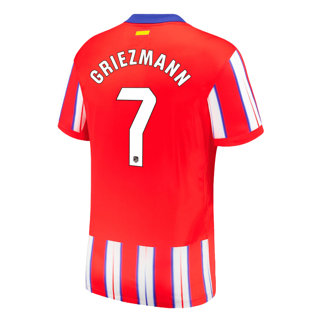 Custom Atlético de Madrid Home 2024/25 GRIEZMANN #7 Football Shirt