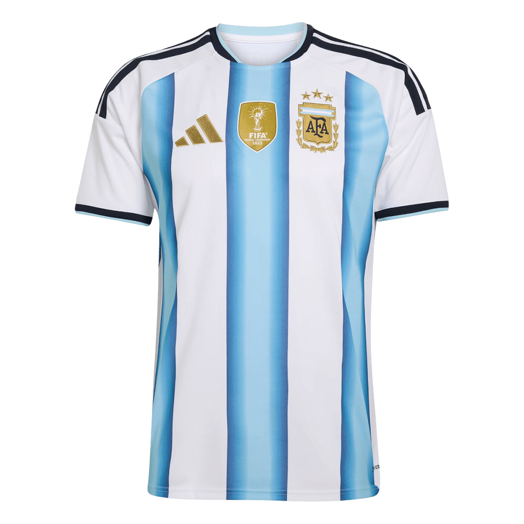 Argentina Casa Copa do Mundo Camisa Conjunto(Camisa+Calções) 2026 - camisola de futebol para adeptos em Portugal