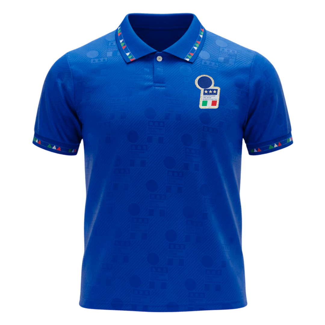 Retrô Italy Casa Camisa 1994 Azul