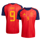 【Super Qualidade】GAVI #9 Spain
 Casa Futebol Camisa 2026 Vermelho