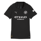 Mulheres Manchester City Fora Camisa 2025/26 Preto