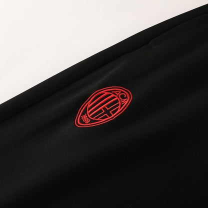 AC Milan Treino Jaqueta Conjunto (Jaqueta + Calças) 2025/26 Preto
