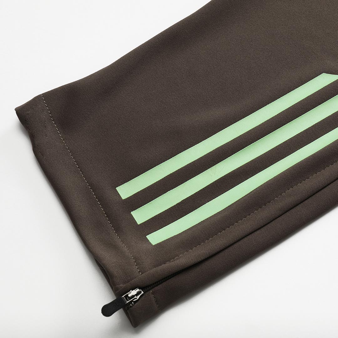 Real Madrid Infantil Zíper Moletom Conjunto (Top+Pants) 2025/26 Verde