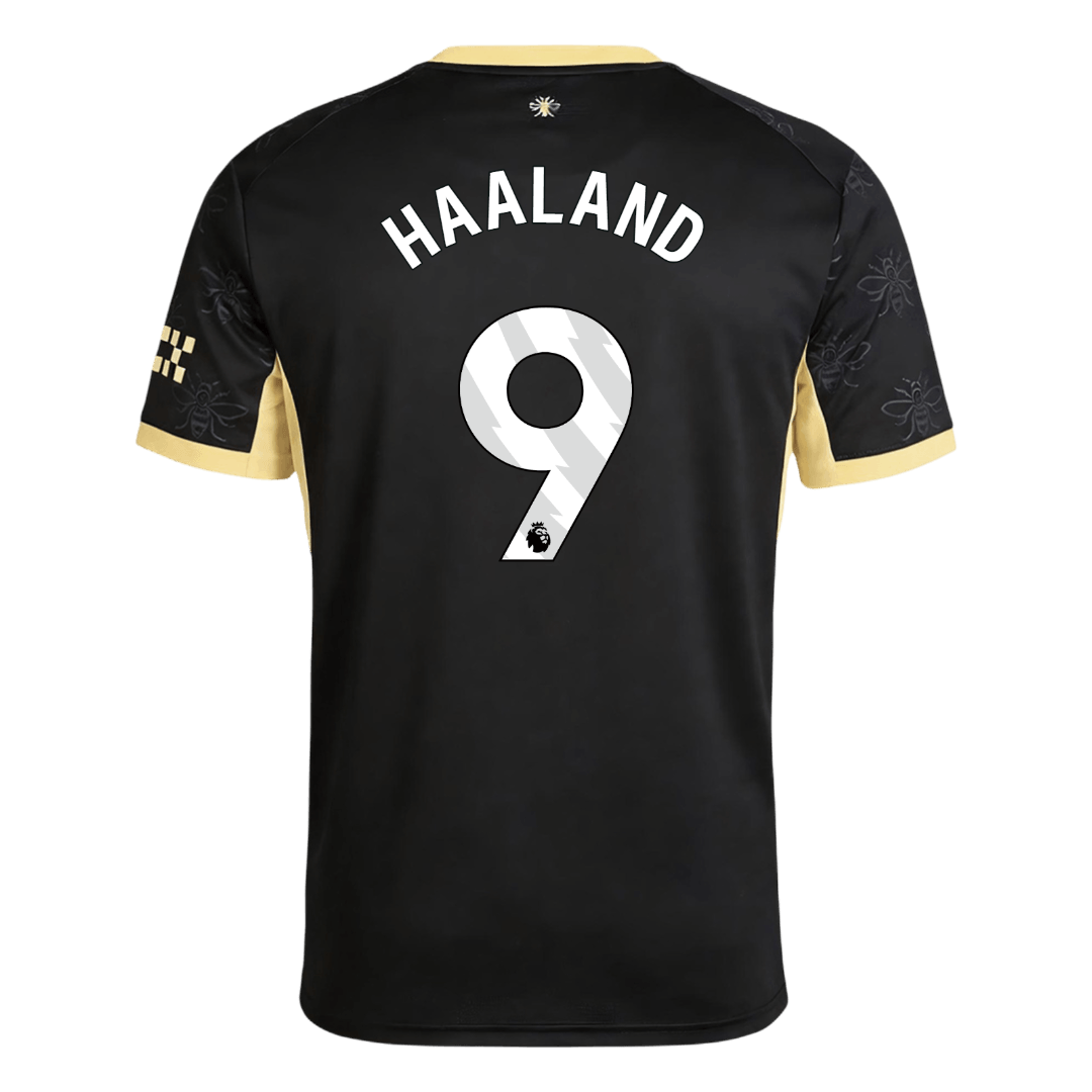 HAALAND #9 Manchester City Fora Camisa 2026/27 Preto