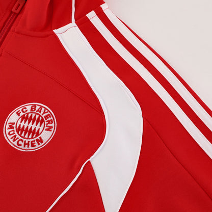 Bayern Munich Treino Jaqueta Conjunto (Jaqueta+Calças) 2025/26 Vermelho