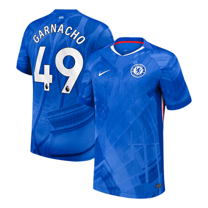 【Super Qualidade】GARNACHO #49 Chelsea
 Casa Futebol Camisa 2025/26 Azul