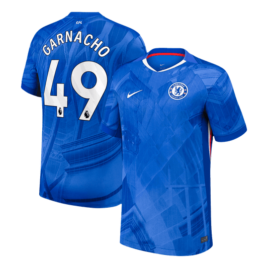 【Super Qualidade】GARNACHO #49 Chelsea
 Casa Futebol Camisa 2025/26 Azul