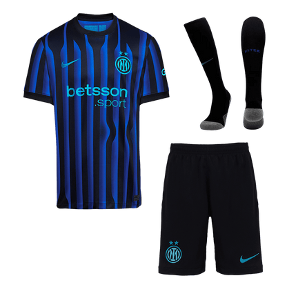 Inter Milan 
Casa 
 Camisa 
Conjunto (Camisa + Calções + Meias) 
2025/26