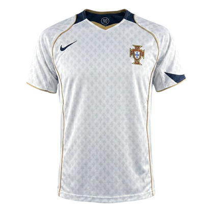 Retrô Portugal Fora Camisa 2004 Branco