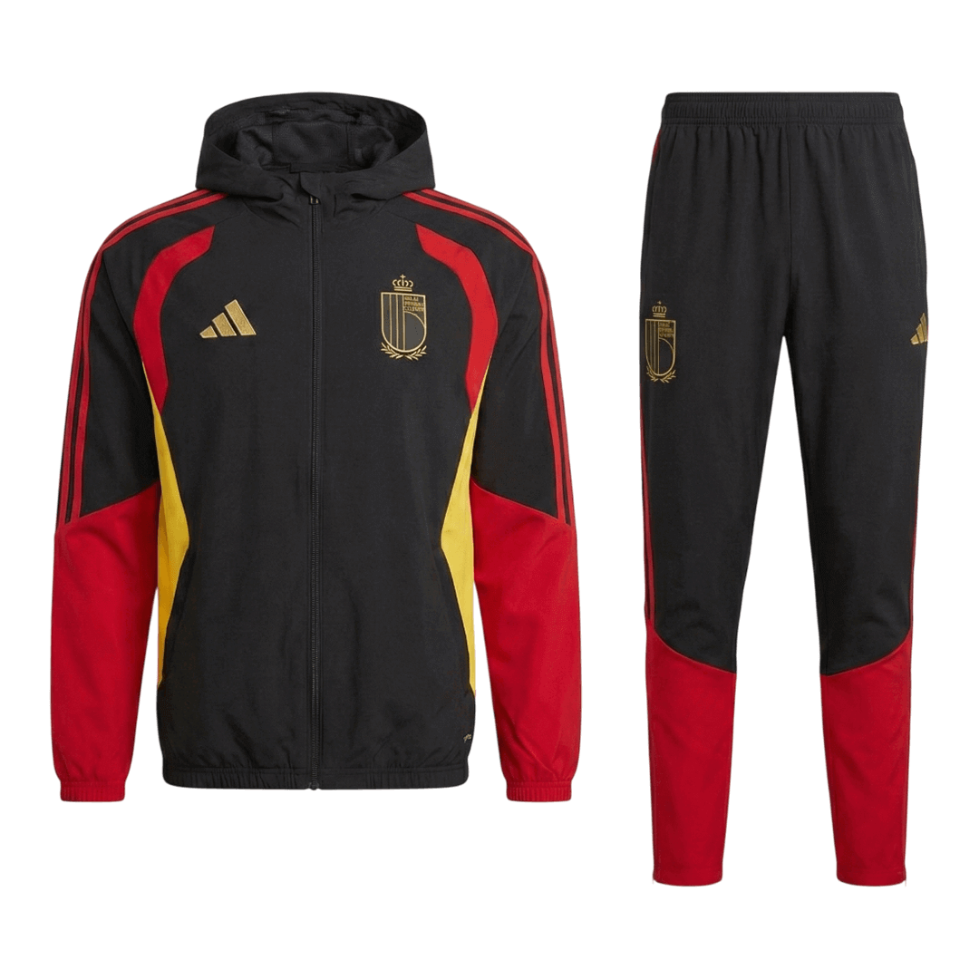 Belgium Treino Conjunto (Top+Calças) 2026 Vermelho&Preto