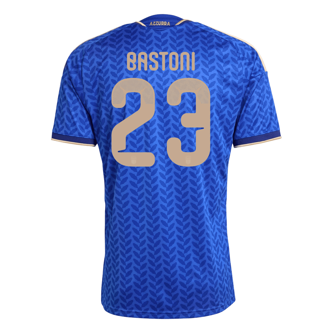 BASTONI #23 Italy Casa Camisa 2026 Azul