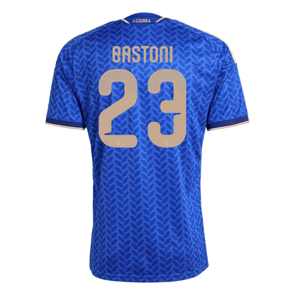 BASTONI #23 Italy Casa Camisa 2026 Azul