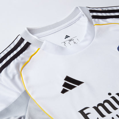 Mulheres Real Madrid Casa Futebol Camisa 2025/26 Branco