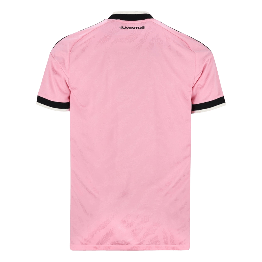 Versão do Jogador Juventus Fora Futebol Camisas 2026/27 Rosa