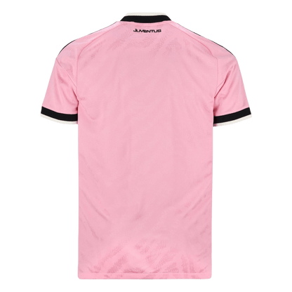 Versão do Jogador Juventus Fora Futebol Camisas 2026/27 Rosa